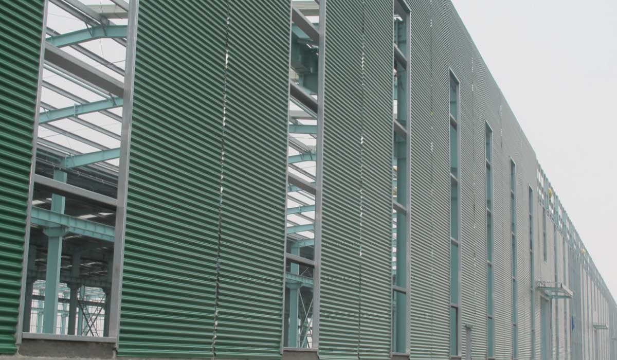 Cladding on Factory Sydney