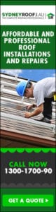 Colorbond roofing Sydney