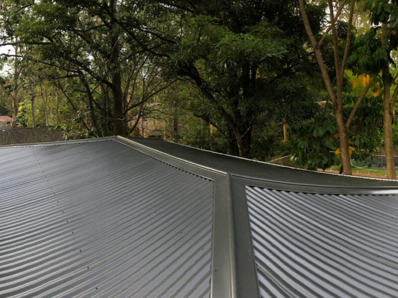 colorbond metal roof sydney northern beaches